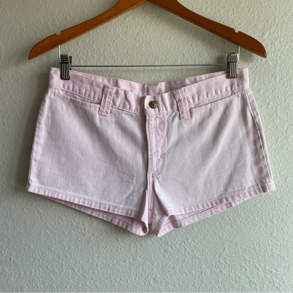 Vintage 1970s Light Pink Women's Shorts Hot Pants
